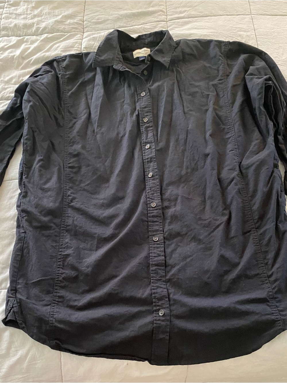 Universal Thread Black Women's Button-Up Shirt